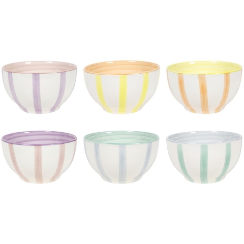 Schaal 2-tone doos a 6 stuks Ø14cm