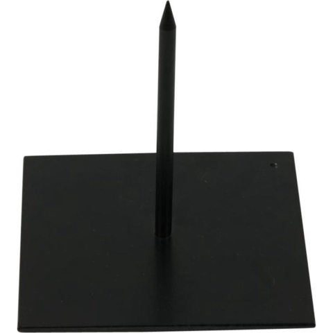 Ijzeren voet 18x18x18cm standaard Zwart