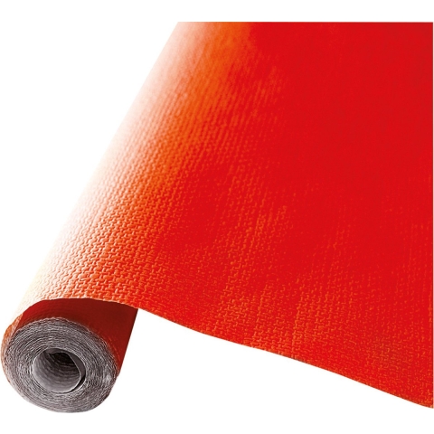 Feest tafelkleed op rol - 2x - rood - 120cm x 5m - papier -