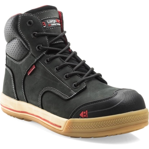 BuckBootz Werkschoen Largobay Sneaker Hoog Eazy S3 | Zwart | Maat 45 - 00.176.077.45