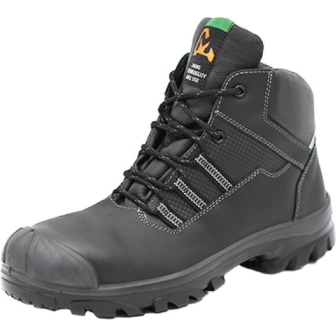 EMMA Werkschoen Ryan D Hoog S3 Metaalvrij | Zwart | Maat 44 - 8715316147258