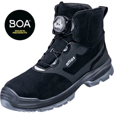 Atlas Werkschoen Flash 6905 BOA XP S3 | Zwart/Grijs | Maat 47 - 4043692441474