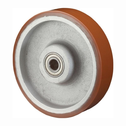 BS Rollen Reserve-wiel | wiel-d. 150 mm draagvermogen 700 kg | aluminium/gietijzer | as-d. 20 mm naaflengte 50 mm | 1 stuk - C10.152 C10.152