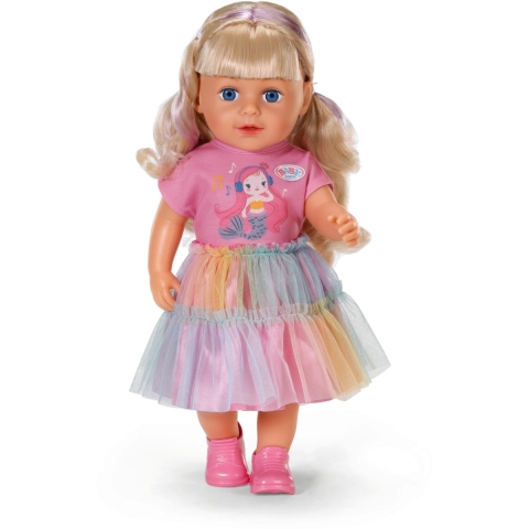 Baby Born Pop m. Accessoires - Carla - 43 cm - BABY born - OneSize - Pop