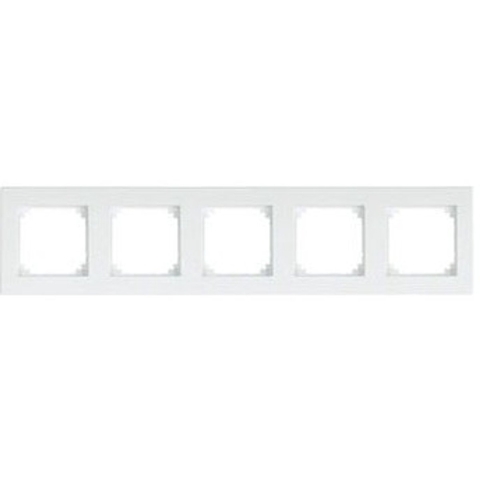 Merten 515519 Afdekking Frame M-Plan Polar-wit (glanzend) 1 stuk(s)