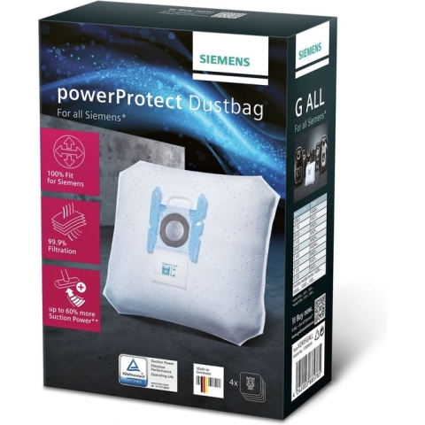Siemens VZ41FGALL - Stofzuigerzakken  - 4 stuks