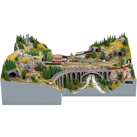 NOCH 53620 H0 Easy-Track tracéset (l x b x h) 2190 x 1600 x 165 mm