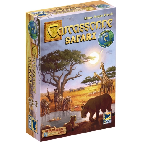 ASM Carcassonne Safari Bordspel