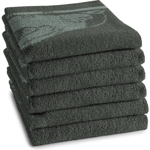 DDDDD Keukendoek birdy green 6st
