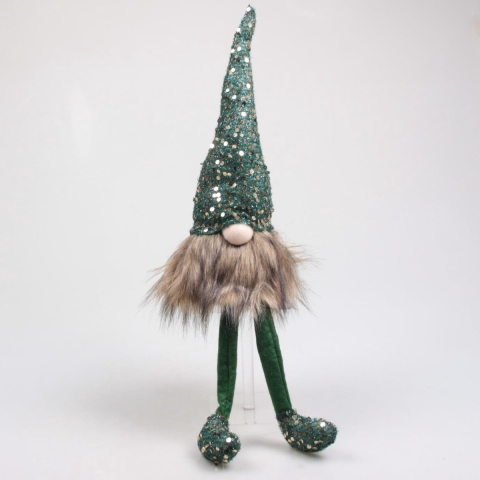 Gnoom met bungelbeentjes 12x10x42cm