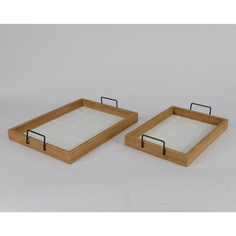 Dienbladset 2-delig paulowniahout