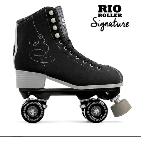 Rio Roller - Signature Black - Rolschaatsen - 39.5