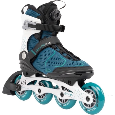 K2 - Alexis 84 Boa Teal White - Recreatie Fitness Skates - 40.5