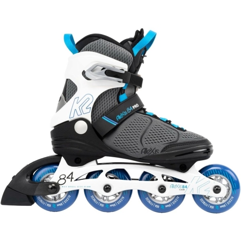 K2 - Alexis 84 Pro Gray Blue - Recreatie Fitness Skates - 40.5