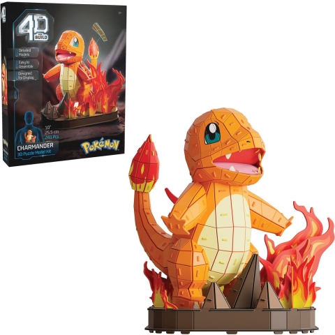 4D Build 3D Puzzel Pokémon Charmander 241 Stukjes