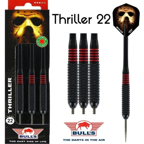 Thriller Black Brass 22 gram - Dartpijlen