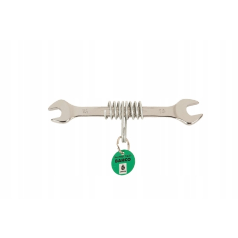Bahco Steeksleutel | met veiligheidsveer | verchroomd | lengte 222 mm | - 17 mm x 19 mm geschikt voor het werken op hoogte - TAH6M-17-19