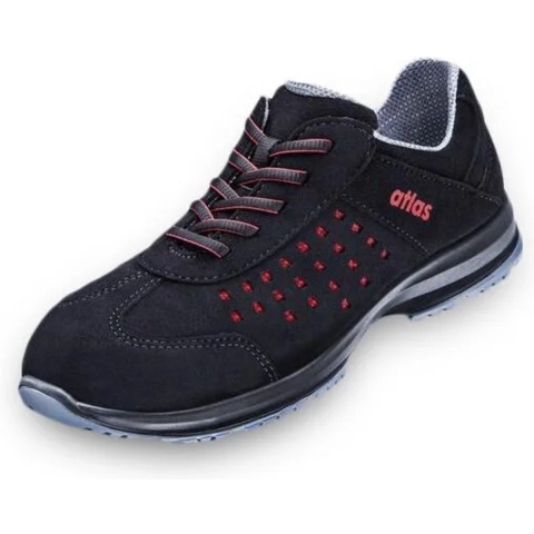 Atlas Werkschoen GX 133 S1 | Zwart/Rood | Maat 39 - 4043692316970