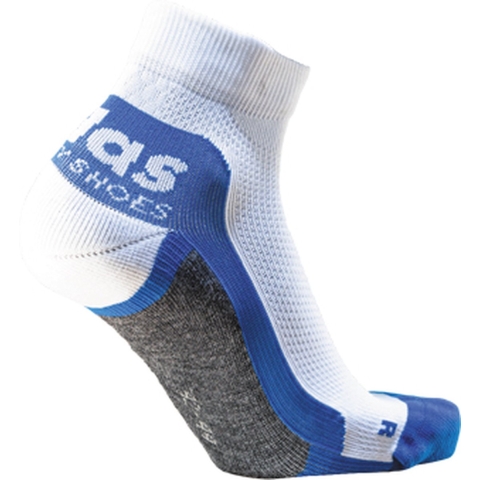 Atlas Sneaker Workwear Sock | Wit/Blauw | Maat 39 - 4043692447766