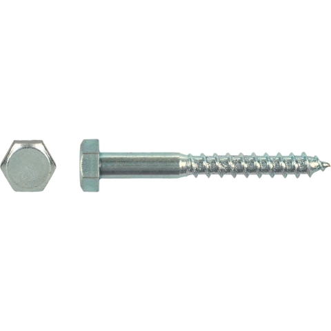 pgb-Europe PGB-FASTENERS | Houtdraadbout DIN 571 Ø 6x150 Zn | 100 st 571001006001503