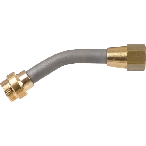 Sievert Halspijp 100mm titanium - 355501 355501