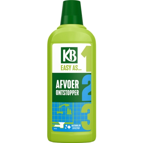3x KB Easy Afvoer Ontstopper Concentraat 750 ml