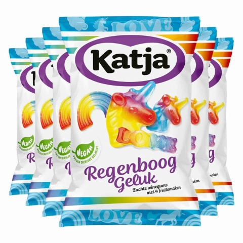 6x Katja Regenboog Geluk 250 gr