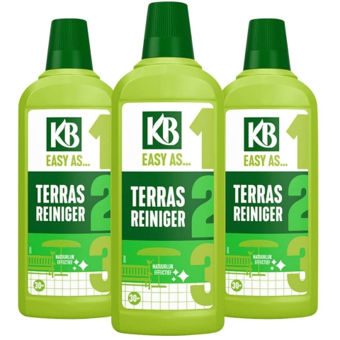 3x KB Easy Terrasreiniger Concentraat 750 ml