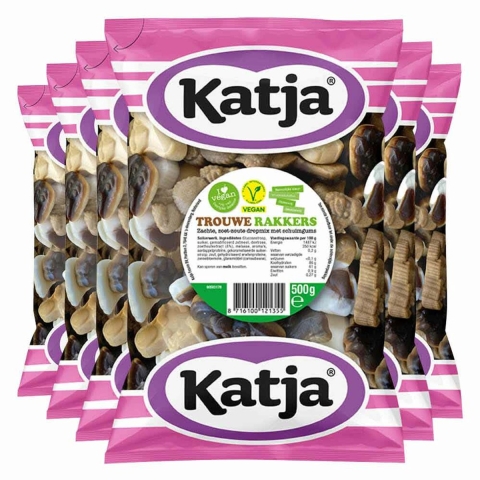 6x Katja Trouwe Rakkers 500 gr