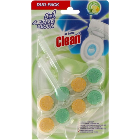 12x At Home Toiletblok Citrus 2 stuks