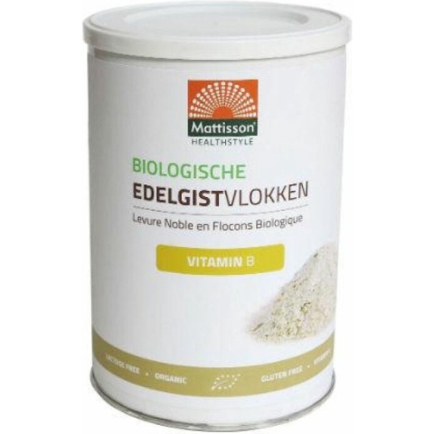 3x Mattisson Biologische Edelgistvlokken 200 gr