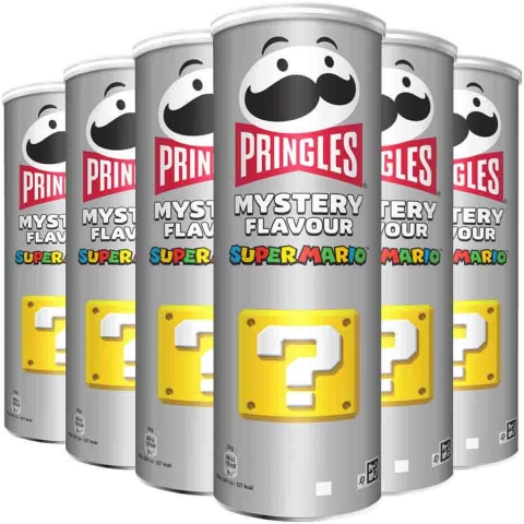 6x Pringles Chips Mystery Can 165 gr