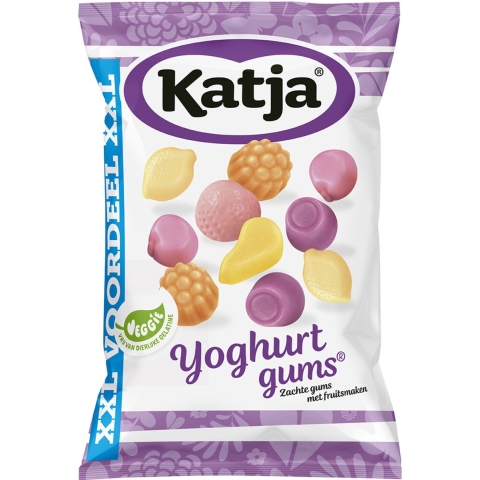 6x Katja Yoghurtgums XXL 410 gr