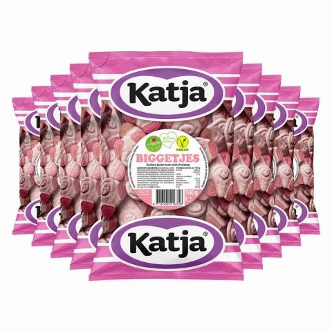 9x Katja Biggetjes 500 gr