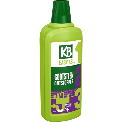 3x KB Easy Gootsteen Ontstopper Concentraat 750 ml