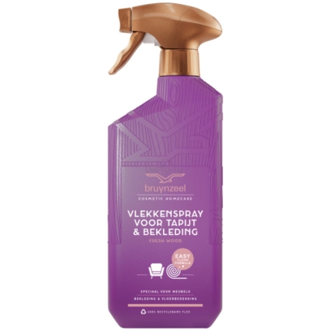 6x Bruynzeel CH Vlekkenspray Tapijt- en Bekleding Fresh Wood 500 ml