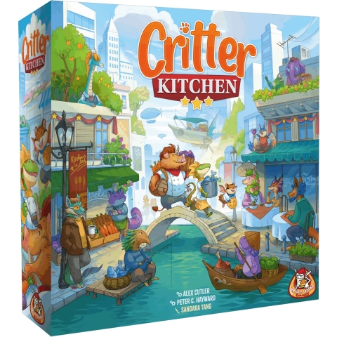 Critter Kitchen– Strategisch Bordspel met Dierlijke Chef-Koks – White Goblin Games​