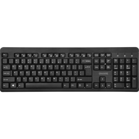 Qware Swindon bedraad toetsenbord