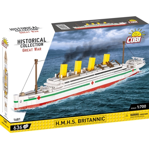 COBI Historical Collection - H.M.H.S. Britannic Constructiespeelgoed
