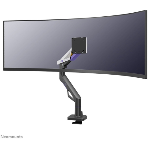 Neomounts DS70-256BL1 Gaming monitorarm 24-57” - gasveer - Topfix - 180°-stop