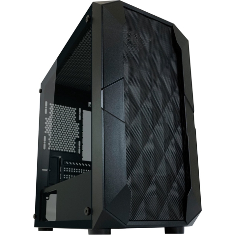 LC Power Gaming 712MB Micro-tower PC-behuizing Zwart