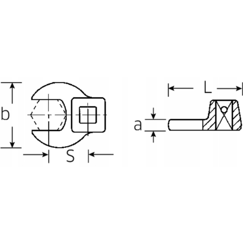 Stahlwille 02500056 Opsteeksteeksleutel