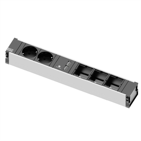 Bachmann 9120168 Stekkerdoos Zilver-zwart 1 stuk(s)