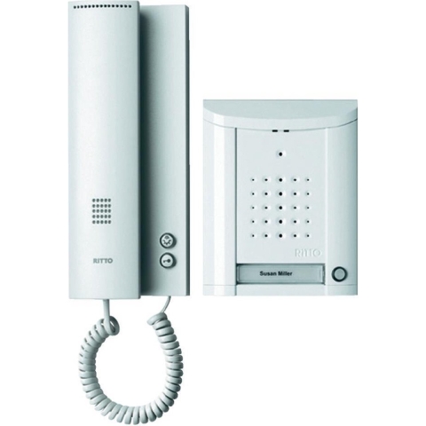 Ritto by Schneider Entravox Complete set voor Deurintercom Kabelgebonden Eengezinswoning Wit