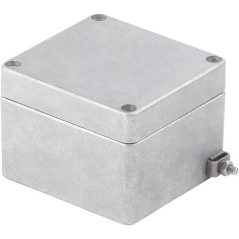 Weidmüller KLIPPON K11 573300000-1 Universele behuizing 75 x 80 x 57 Aluminium Zilver 1 stuk(s)