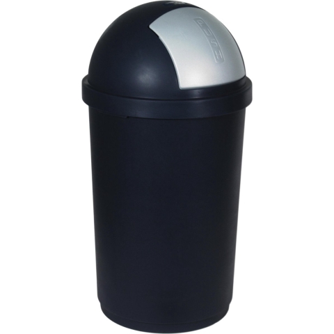 Curver Bullet bin 50L zwart/zilver