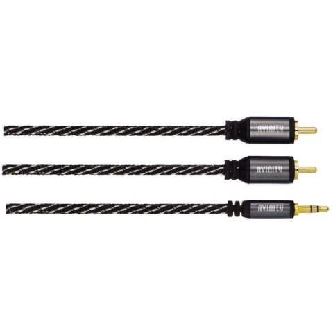 Avinity Audiokabel 2 Cinch-stekkers - 3,5-mm-jack Stereo 3,0 M