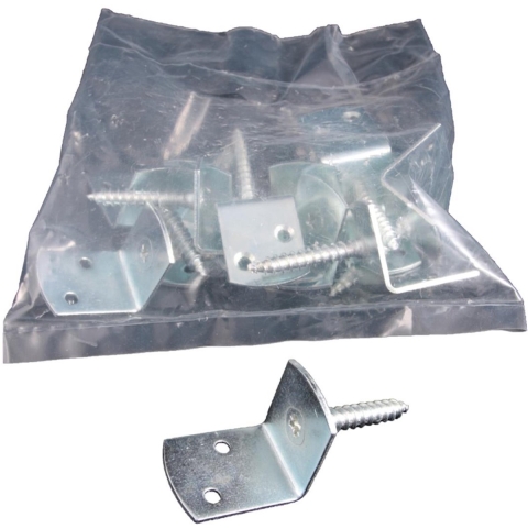 Waelbers L-Vlechtschermsteun EAN, blauw verzinkt (GV) - 100 Stuk(s) - 4051.13