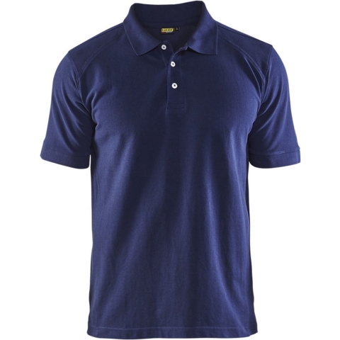 Blåkläder Poloshirt Pique 33241050 | Marineblauw | Maat S - 7330509470794
