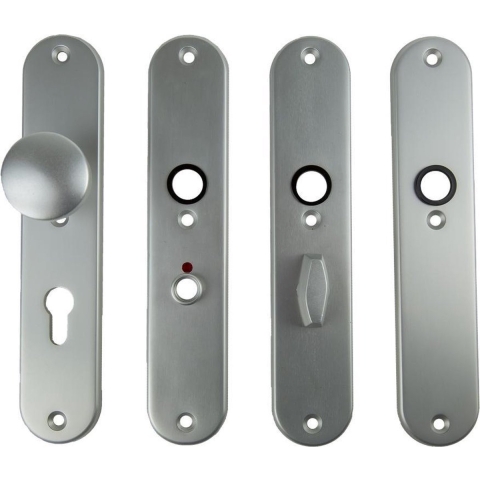 AMI Langschild 250/50/8/1 Zkrg Profielcilinder 72 F-1 R6,5/R7,3 - 215346